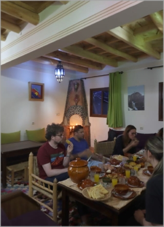 Authentic Moroccan Cuisine at our Restaurant in Dar Atlas Charme